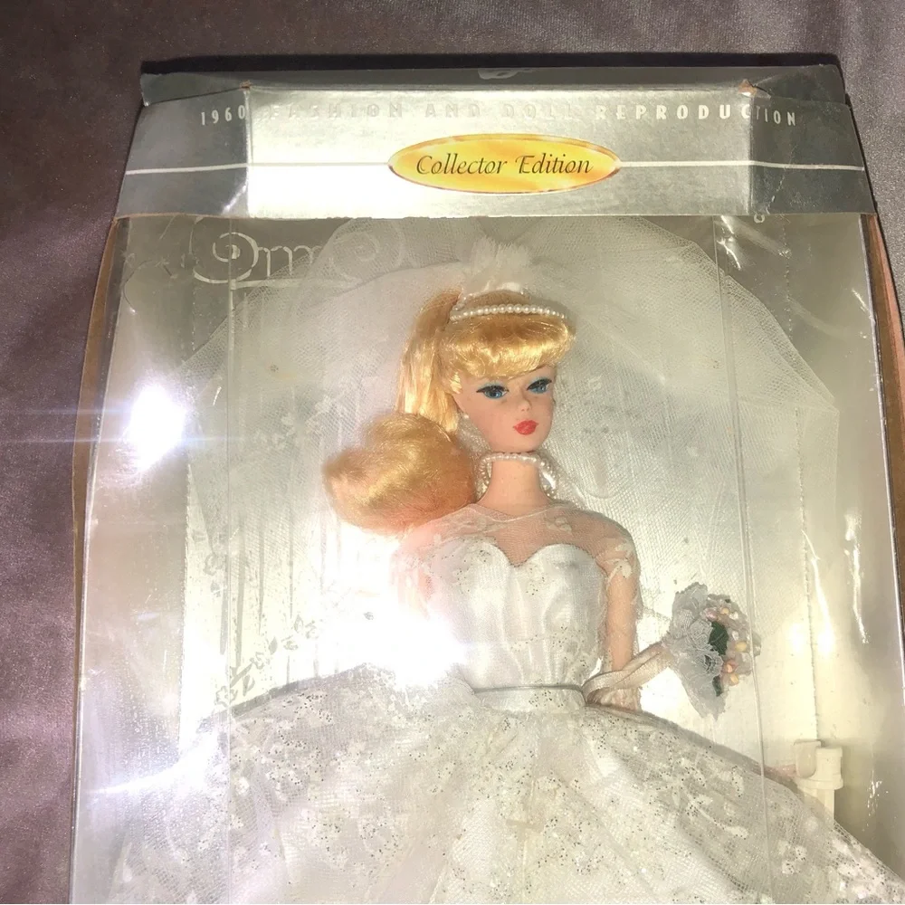 💕NEW Wedding Day Barbie Collector Edtn 1960 Mattel Doll (Nvr Removed From Box)